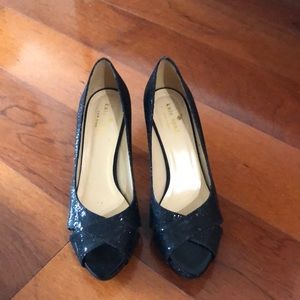 KATE SPADE GLITTER HEELS ♠️